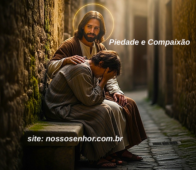 Piedade e Compaixão cristãs andam de mãos dadas em Cristo